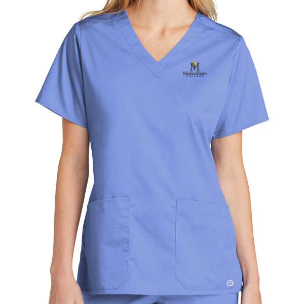   - Women's WorkFlex ™ V Neck Top Thumbnail